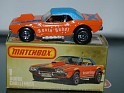 Matchbox Car Dodge Challenger  Orange & Blue. Uploaded by Mike-Bell